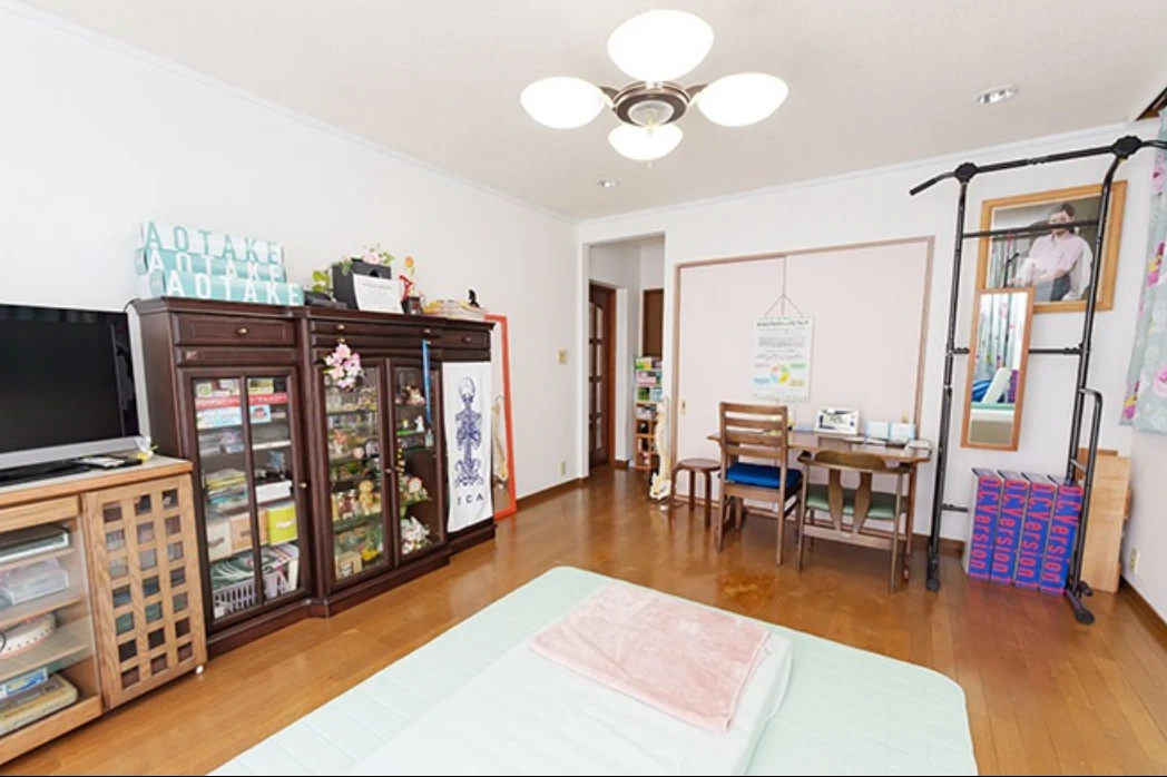 本巣市のstepup整体院の落ち着いた院内の写真